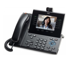 CP-9951-C-CAM-K9 Cisco IP видеотелефон, 5 линий, 2 x GE RJ-45, Color LCD 640х480, SIP, PoE
