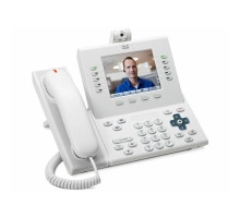 CP-9951-W-CAM-K9 Cisco IP видеотелефон, 5 линий, 2 x GE RJ-45, Color LCD 640х480, SIP, PoE