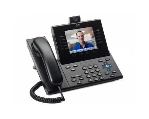 CP-9971-C-CAM-K9 Cisco IP видеотелефон, 6 линий, 2 x GE RJ-45, Color LCD 640х480, SIP, PoE CP-9971-C-CAM-K9 Cisco IP видеотелефон, 6 линий, 2 x GE RJ-45, Color LCD 640х480, SIP, PoE