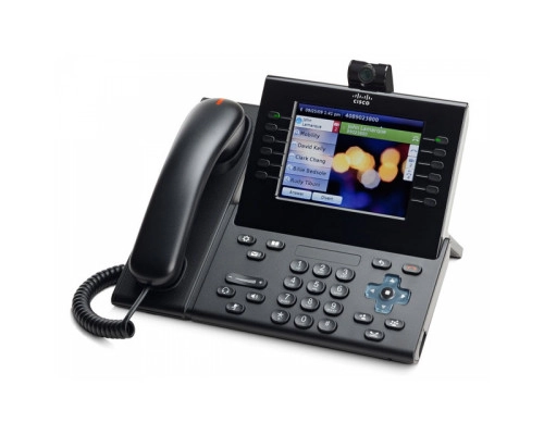 CP-9971-C-CAM-K9 Cisco IP видеотелефон, 6 линий, 2 x GE RJ-45, Color LCD 640х480, SIP, PoE CP-9971-C-CAM-K9 Cisco IP видеотелефон, 6 линий, 2 x GE RJ-45, Color LCD 640х480, SIP, PoE
