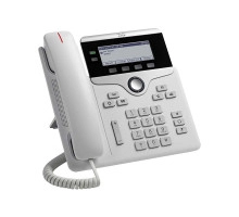 CP-7821-W-K9 Cisco IP телефон 2 линии SIP, 2 x FE PoE, LCD 396x162 BW, гарнитура RJ-9