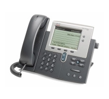 CP-7942G Cisco IP телефон, 2 линии SIP\SCCP, 2 x FE PoE, LCD 320 x 222 BW, гарнитура RJ-9