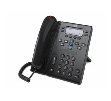 CP-6941-C-K9 IP телефон Cisco, 4 линии SIP\SCCP, 2 x FE PoE, LCD 396x162 BW, гарнитура RJ-9