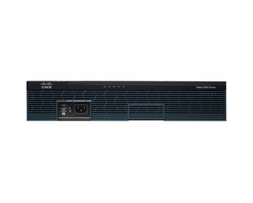 CISCO 2911-V маршрутизатор с функцией голосового VoIP шлюза. 3 x GE RJ-45, PVDM3-16, лицензия UC