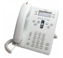 IP-телефон Cisco, 4 x SIP, 2 x FE, PoE, белый, slim CP-6941-WL-K9=
