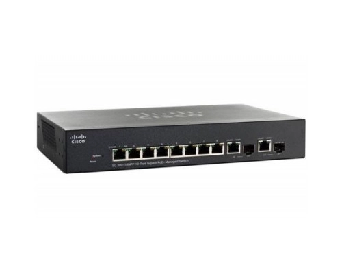 Коммутатор Cisco SB SG300-10MPP-K9-EU Коммутатор Cisco SB SG300-10MPP-K9-EU