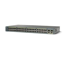 Коммутатор Cisco Catalyst, 48 x FE (PoE), 2 x GE, 2 x SFP, LAN Base WS-C2960-48PST-L-M