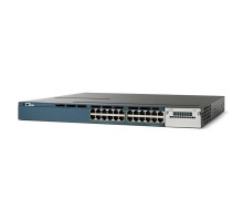 Коммутатор Cisco Catalyst 3560X, 24 x GE(UPoE), LAN Base WS-C3560X-24U-L
