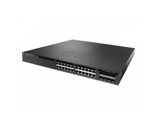 Коммутатор Cisco Catalyst, 24 x GE (PoE), 2 x SFP+, IP Base WS-C3650-24PWD-S Коммутатор Cisco Catalyst, 24 x GE (PoE), 2 x SFP+, IP Base WS-C3650-24PWD-S