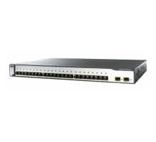 Коммутатор Cisco Catalyst, 24 x FE Duplex SC, 2 x SFP WS-C3750-24FS-S