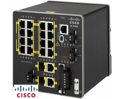 Коммутатор Cisco IE-2000-16TC-G-L Коммутатор Cisco IE-2000-16TC-G-L