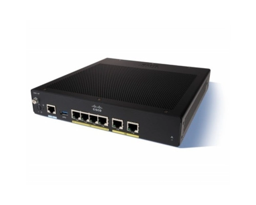 Маршрутизатор Cisco C931, WAN 2x 1 Гб/с, LAN 4x 1 Гб/с C931-4P Маршрутизатор Cisco C931, WAN 2x 1 Гб/с, LAN 4x 1 Гб/с C931-4P
