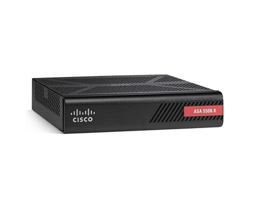 Межсетевой экран Cisco, 8 x GE, 50 IPSec, 3DES/AES, SW ASA5506-FPWR-BUN Межсетевой экран Cisco, 8 x GE, 50 IPSec, 3DES/AES, SW ASA5506-FPWR-BUN