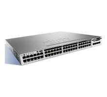 WS-C3850-48P-S Cisco Catalyst PoE+ коммутатор на 48 x GE RJ-45 (435W), IP Base
