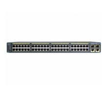 WS-C2960+48PST-S Cisco Catalyst PoE (370W) коммутатор 48 x FE RJ-45, 2 x GE RJ-45, 2 x combo SFP, Li