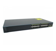 WS-C2960-24TT-L Cisco Catalyst сетевой коммутатор 24 x FE RJ-45, 2 x GE RJ-45, LAN Base