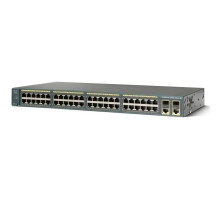 WS-C2960-48TC-L Cisco Catalyst сетевой коммутатор 48 x FE RJ-45, 2 x combo SFP/GE, LAN Base