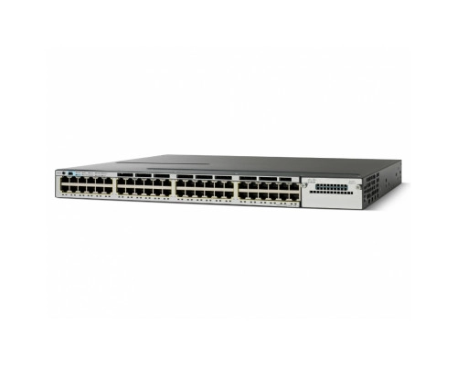 WS-C3750X-48P-S Cisco Catalyst PoE+ коммутатор 48 x GE RJ-45, 3 уровня IP Base WS-C3750X-48P-S Cisco Catalyst PoE+ коммутатор 48 x GE RJ-45, 3 уровня IP Base