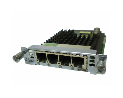 VIC3-4FXS/DID Cisco модуль VIC2 голосовой 4 x FXS/DID RJ-11 VIC3-4FXS/DID Cisco модуль VIC2 голосовой 4 x FXS/DID RJ-11