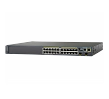 WS-C2960S-F24PS-L Cisco Catalyst PoE+ (370W) коммутатор 24 x FE RJ-45, 2 x SFP, LAN Base