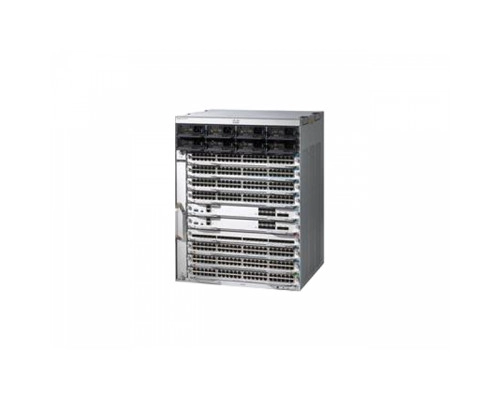 C9410R  Cisco Catalyst 10-ти слотовое шасси модульного коммутатора. 13U, без БП