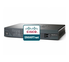 CON-SNT-CSCO881P Cisco SMARTnet сервисный контракт маршрутизатора CISCO881 PCI 8X5XNBD 1год